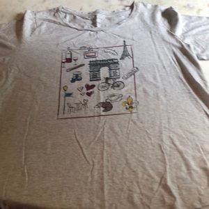 Talbots Cotton Elbow Length Shirt